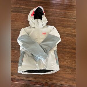 Helly Hansen Juniors travels jacket-cactus color